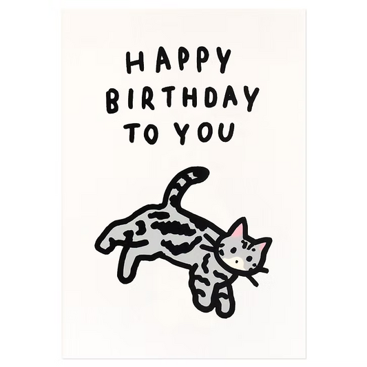 Cat 4 - Happy Birthday