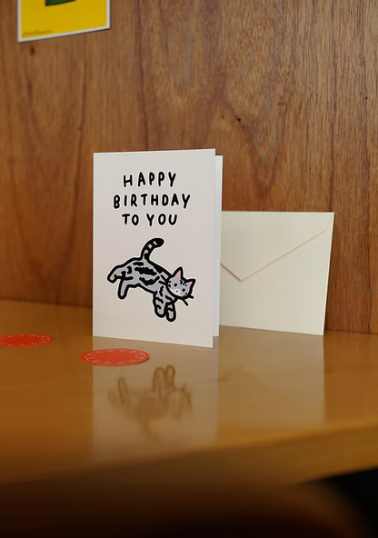 Cat 4 - Happy Birthday